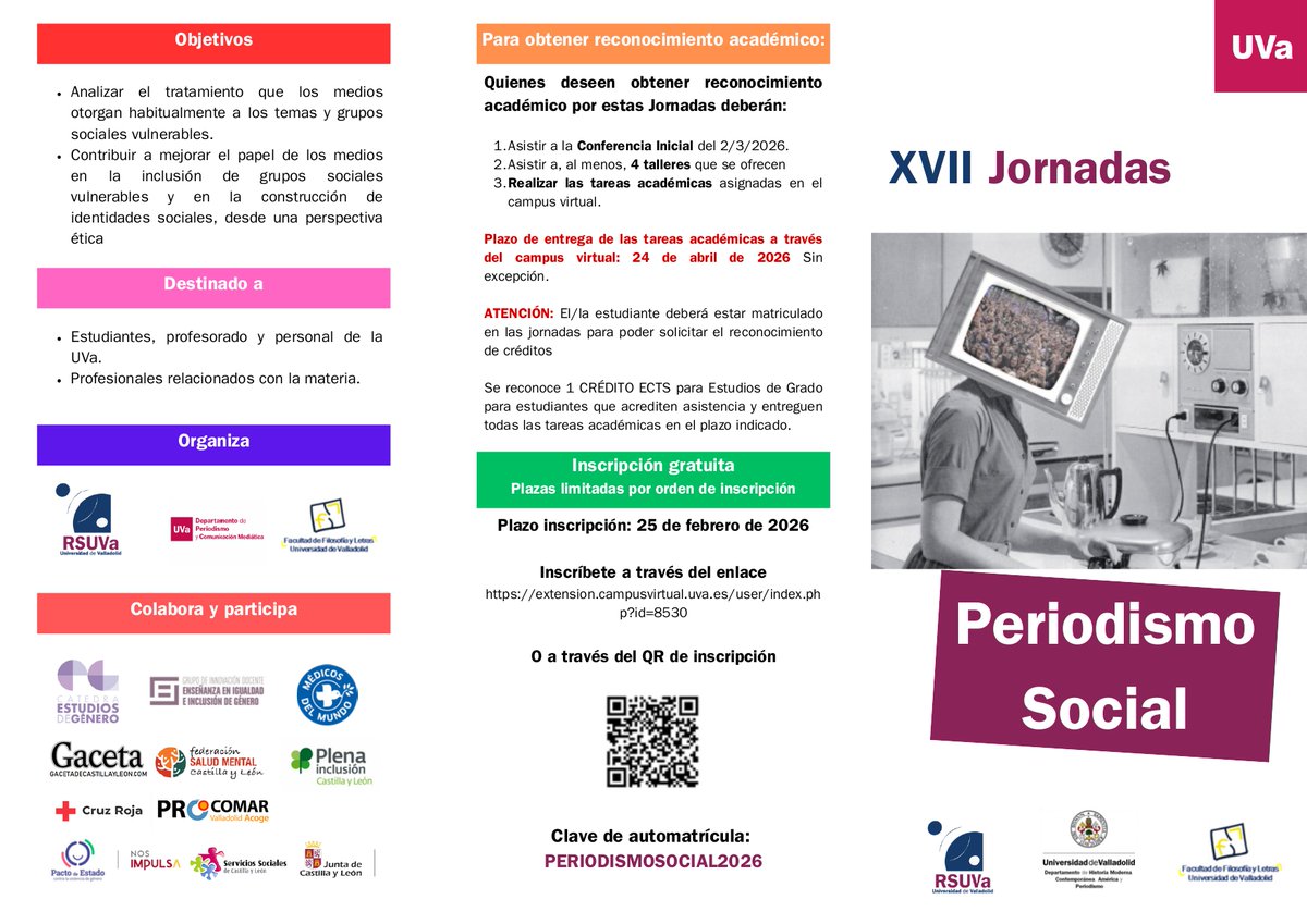 Filosofía y Letras, Universidad de Valladolid tweet media