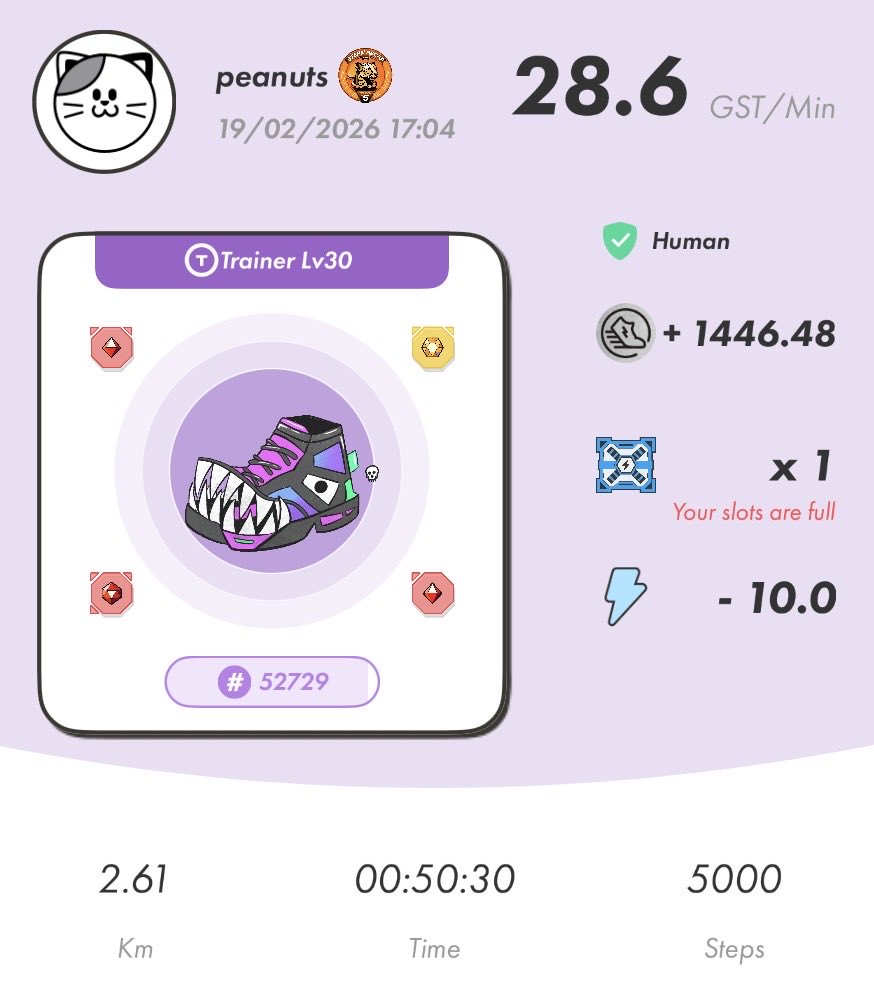 ぴーなつ@STEPN tweet media