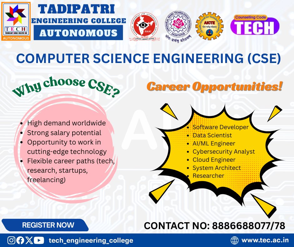 TECH-Tadipatri Engineering College tweet media