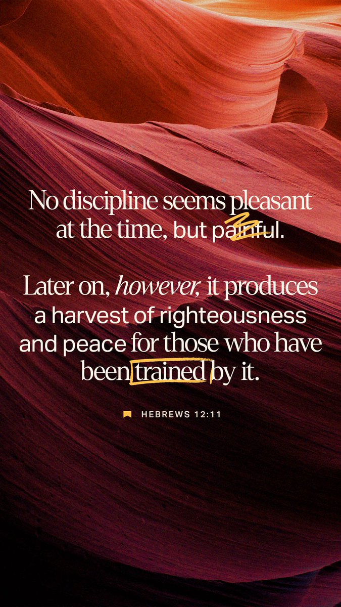 Stay disciplined. 
Amen