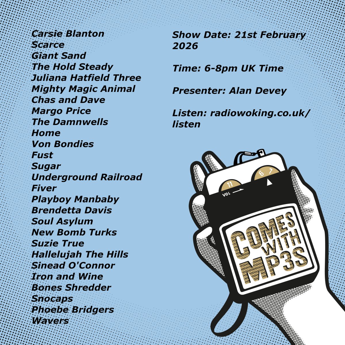 Comes With MP3's tweet media