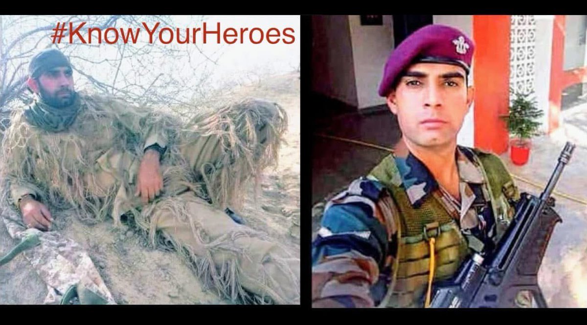 priority_n's tweet image. Homage to a Fearless Warrior, a Brave Soldier of #IndianArmy 

NAIK SANDEEP KALIRAMAN
10 PARA SF
on his Balidan Diwas today.

Heavily injured while fighting against terrorists in #Pulwama  on 12th Feb 2019 Naik Kaliraman succumbed to his injuries on 19th Feb 2019.
#KnowYourHeroes