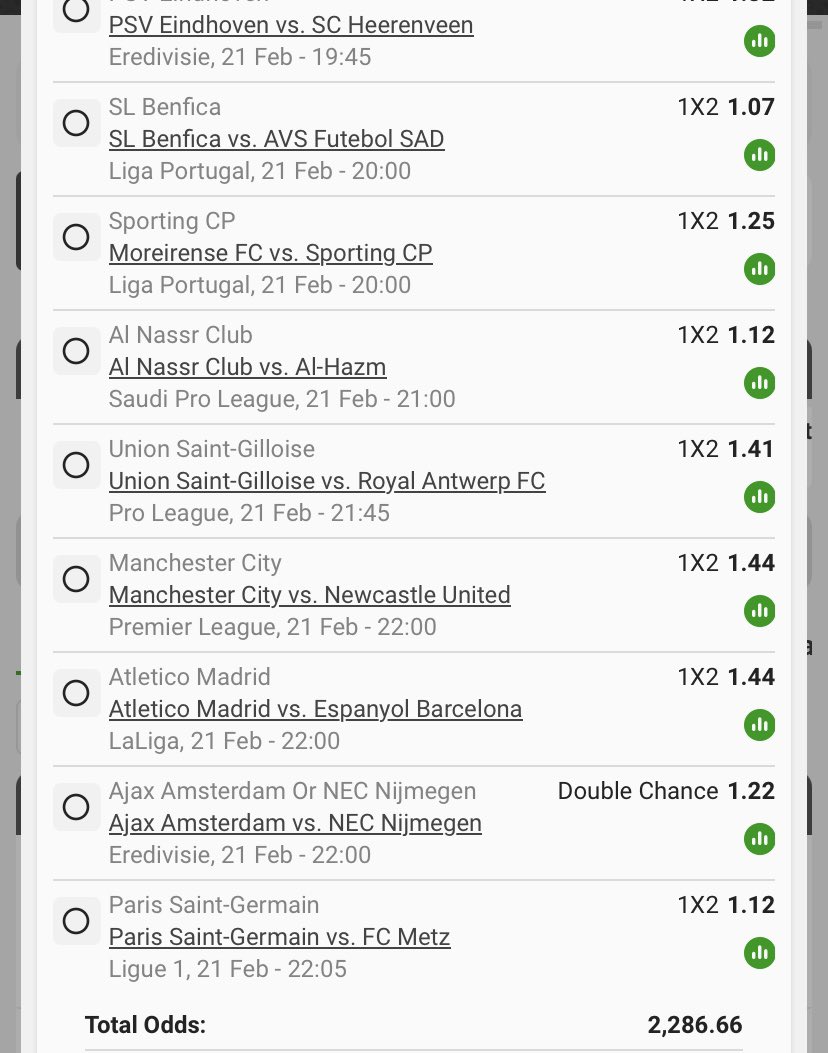 💰🔥 33-TEAM ELITE SAFETY BUILDER 🔥💰

Betway Booking Code: BW3DB4FF46
📌 Markets: Straight Wins &amp; Double Chance

Heavy protection with strong form picks 🧠
Built for consistency and long-term BOOM 💸