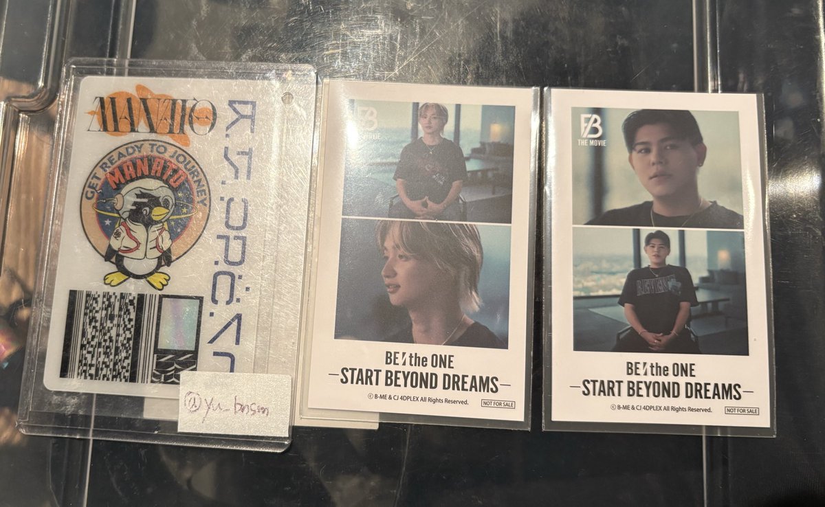 yu_bnsm's tweet photo. 【交換】 BE:FIRST BE:the ONE -START BEYOND DREAMS- 入場特典 特典 フォト風カード 生コマフィルム

【譲】
1弾：ジュノン｜レオ
2弾：レオ

【求】
第1弾：マナト｜シュント｜ソウタ｜リュウヘイ
第2弾：シュント｜ソウタ

●画像3必読

●郵送
お気軽にお声掛け下さい

#BEFIRST交換 https://t.co/2Awb1RxZdq
