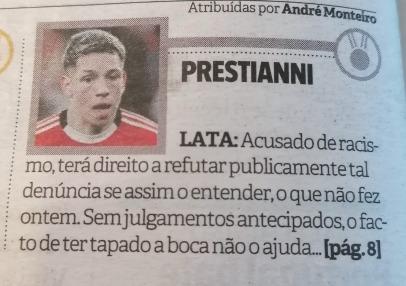 Mudam-se os tempos mudam-se as vontades... Ou será uma questão de cor ? Neste caso o encarnado... <a href="/Record_Portugal/">Record</a> <a href="/BMRibeiro/">Bernardo Ribeiro</a> ?