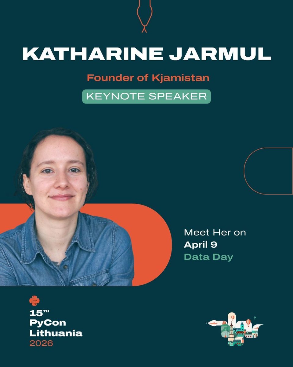PyCon Lithuania tweet media