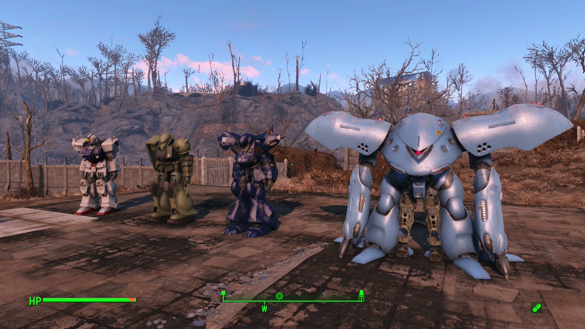 少し前にドラマFalloutの影響でFallout4を何のMOD入れてたか忘れて久々に起動したらパワーアーマー全部MSになってて草でした