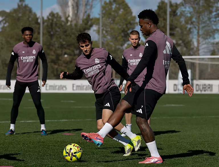 Back in training! 

Tchouameni ✅