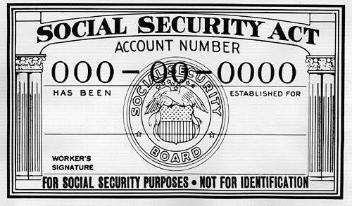 Something to ponder:
History Lesson on Your Social Security Card

Just in case some of you young whippersnappers (and some older ones) didn't know this.
It's easy to check out, if you don't believe it. Be sure and show it to your family
and friends. They need a little history