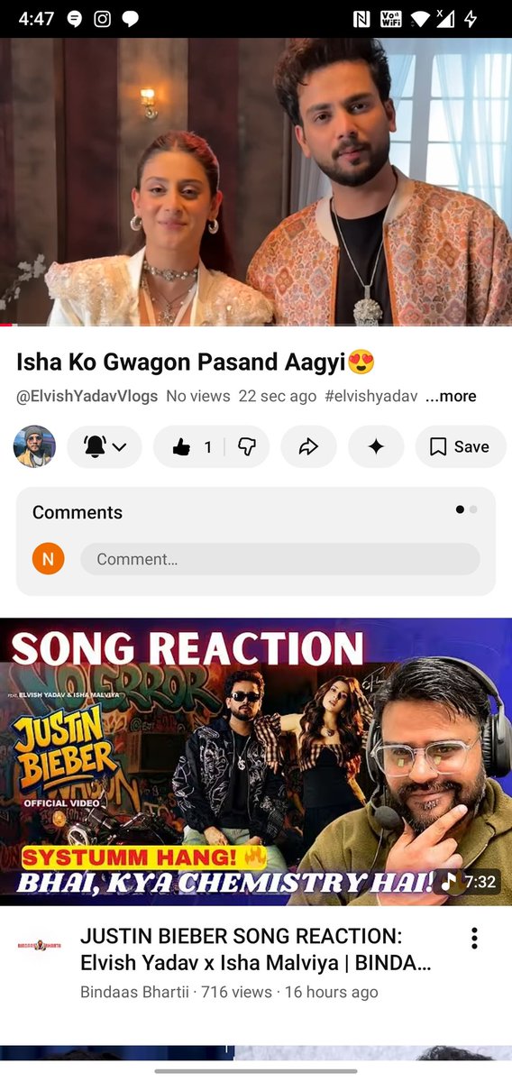 Neha270907's tweet image. H koi mere jaise #ElvishYadav vlog paglu🫠🫠🫠
#ElvishArmy #Gwagon