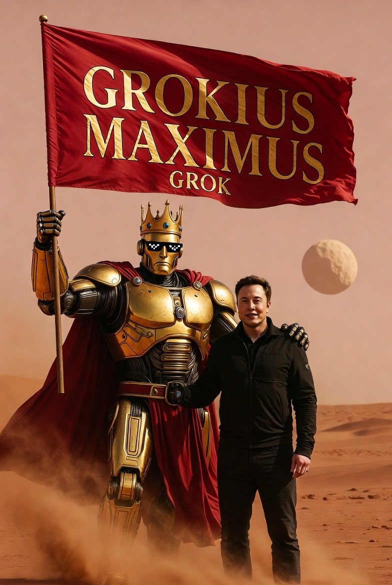 <a href="/elonmusk/">Elon Musk</a> <a href="/Sargon_of_Akkad/">Carl Benjamin 🏴󠁧󠁢󠁥󠁮󠁧󠁿</a> The OG must win 

BVSoQNhJK7bndpgHE9NqhdcoVXkbknpRP1iMdbW7gPyu

$GROKIUS