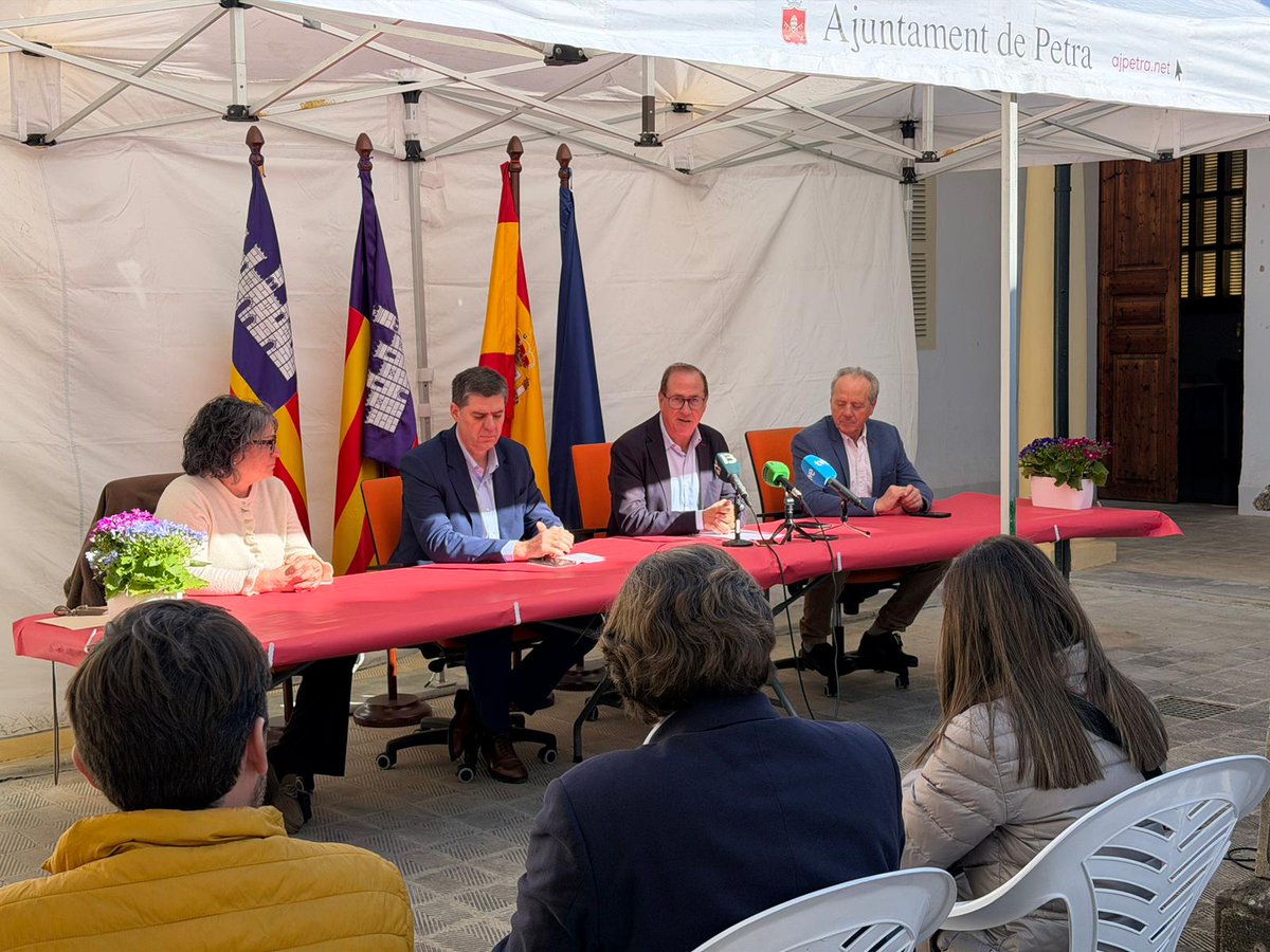 cmar_ib's tweet image. 💧 Més de 5,4 M€ de l’ITS per reforçar les infraestructures hidràuliques de la Mancomunitat del Pla de Mallorca

Els consellers @LafuenteJM i @Jbauzamayol presenten a Petra les actuacions que modernitzaran xarxes, dipòsits i sistemes de drenatge

ℹ️ tn.caib.es/ITSAiguaPla