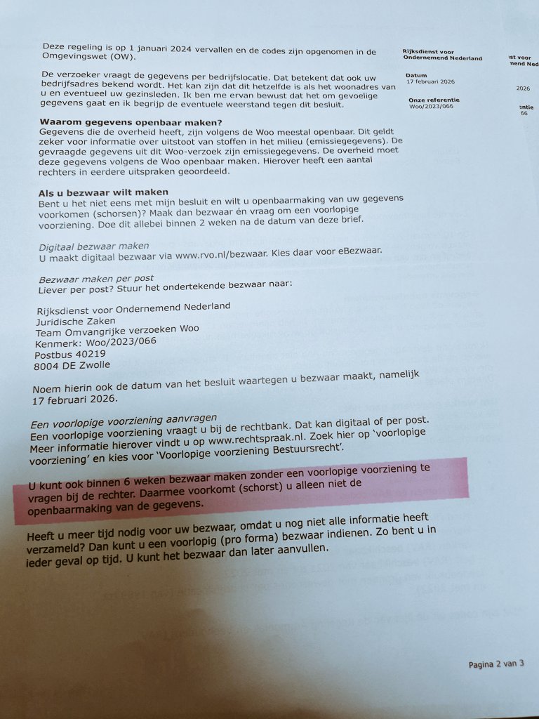 gerritwermink's tweet image. Het ministerie strooit nog graag wat zout in de wonde. We voelen ons behoorlijk bij de poot genomen(zie briefschrijver) en we kunnen bezwaar maken, maar zo schrijven ze dat heeft geen zin