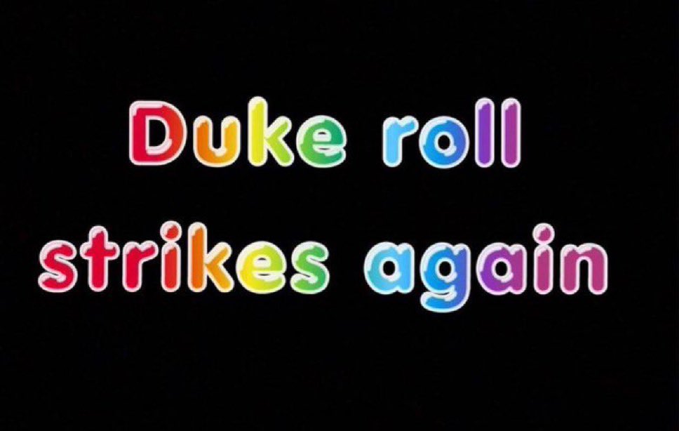 duke roll tweet media