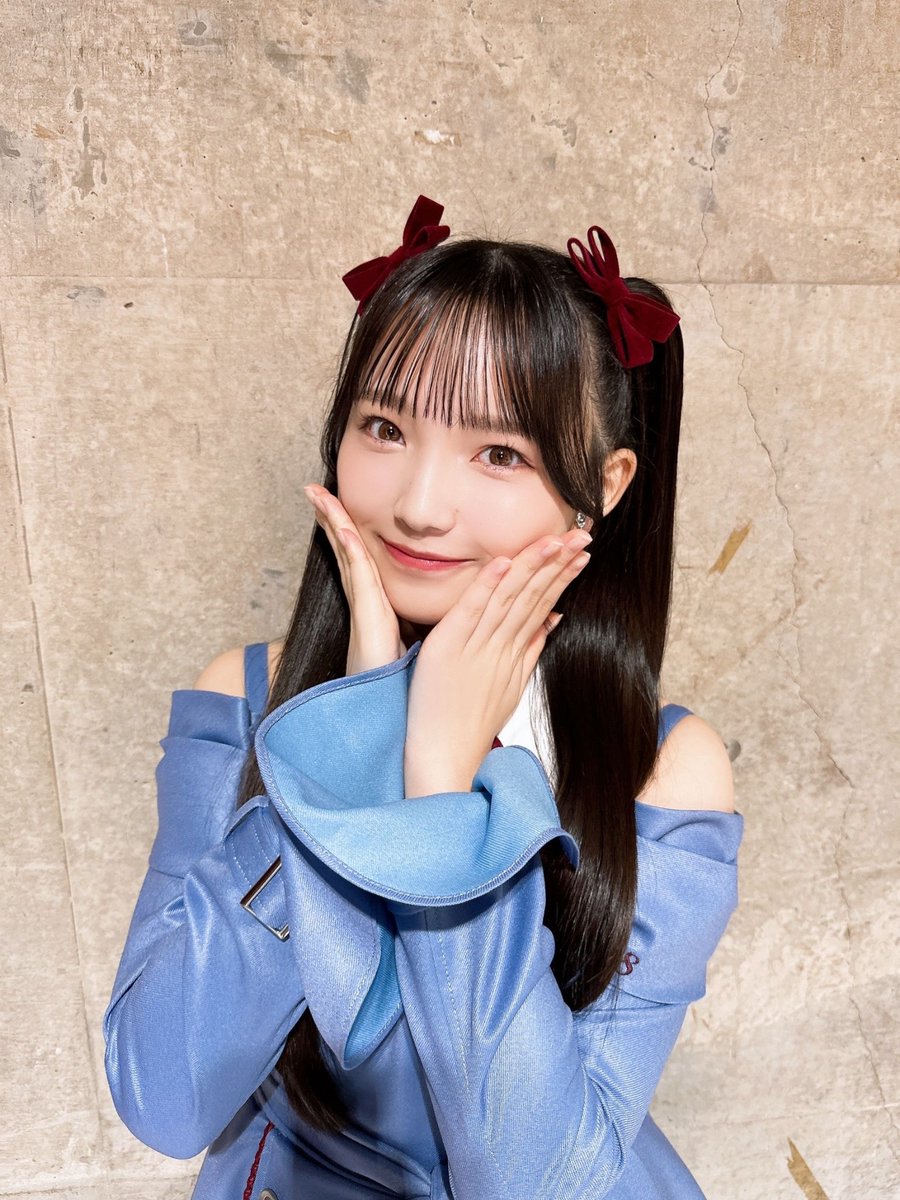 つんつん👉🏻👈🏻 おはつん💠 #STU48 #岡村梨央
