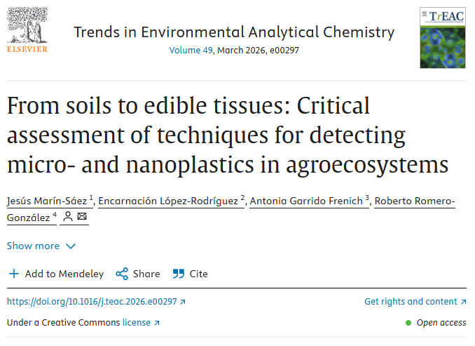 Química Analítica de Contaminantes-UAL tweet media