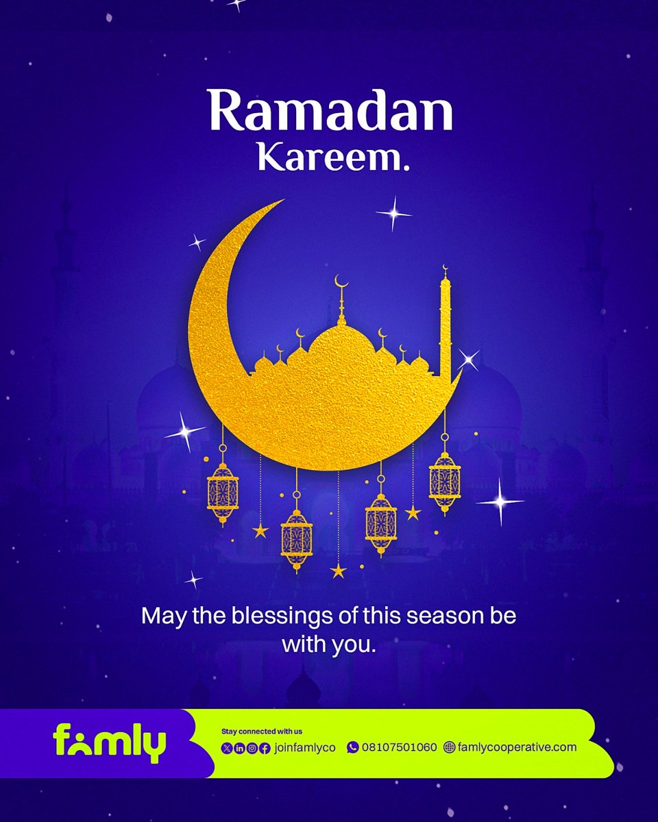joinfamlycoop's tweet photo. As we enter this holy season, may all the blessings of this holy month be with you and your family.

Ramadan Kareem.
#finance #cooperative #ethicalfinace https://t.co/lBfy4LZUCM