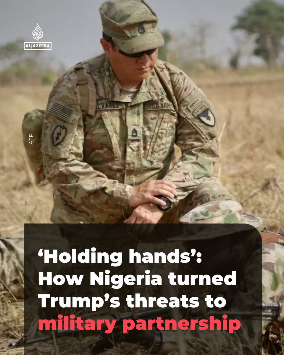 Trump and Nigeria appeared headed for a clash over bogus claims of a Christian massacre. Now Nigeria is getting US security help — and using it to fight its own security battles aje.news/xxc510
