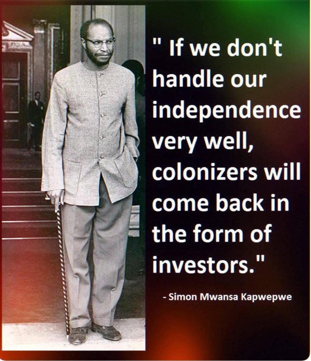 Former Vice President of Zambia at independence in 1964.