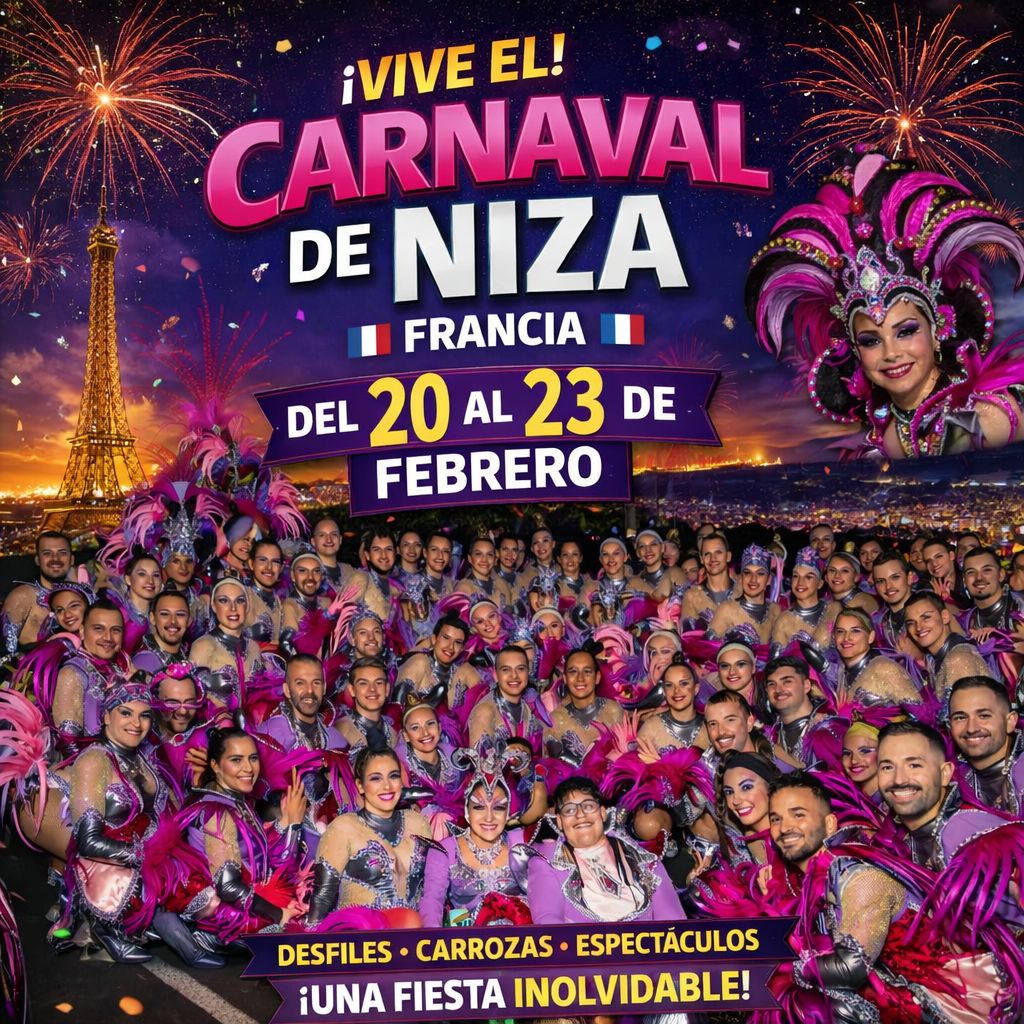 LA COMPARSA LOS JOROPEROS EN EL CARNAVAL DE NIZA
La Comparsa Los Joroperos ha sido invitada y pone rumbo este fin de semana al Carnaval de Niza para llevar su ritmo a tierras francesas.
La expedición la componen alrededor de unas 30 personas
#CarnavalSC26 #LaLaguna #Tenerife