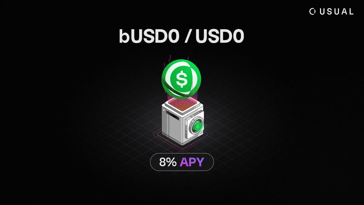 usualmoney's tweet photo. LP:  bUSD0 / USD0
APY:  8%    

https://t.co/XZNILi3VhJ https://t.co/YV5rcygnxW