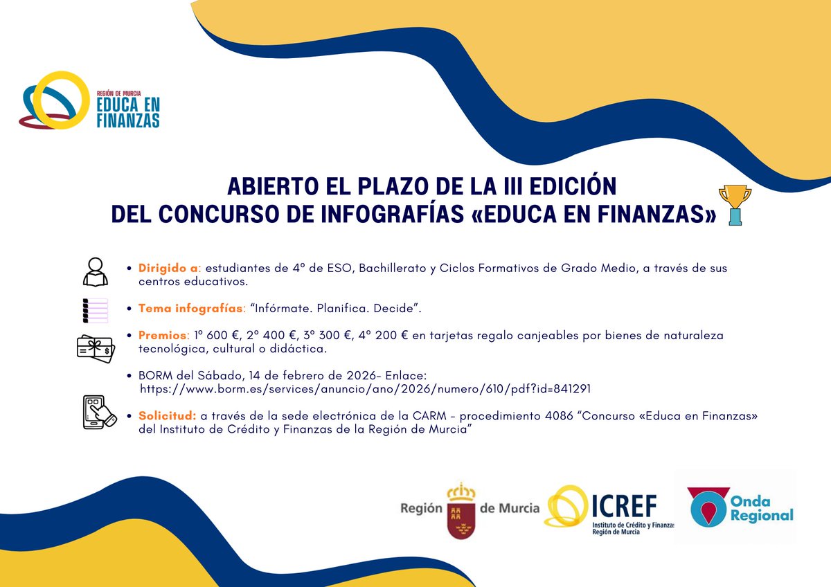 Instituto de Crédito y Finanzas Región de Murcia tweet media