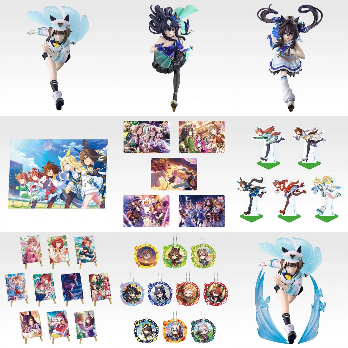 一番くじ ウマ娘 プリティーダービー 13弾」がファミマで3月21日発売