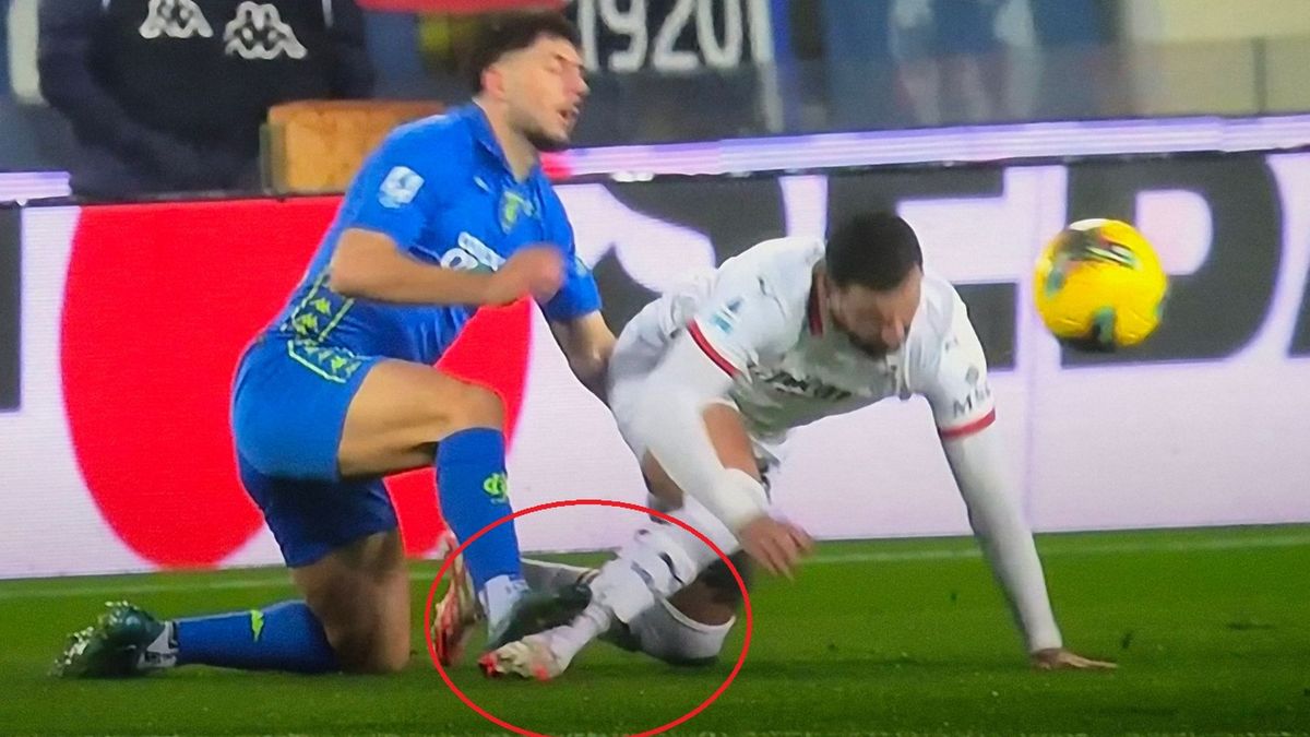 Negli ultimi anni il Milan ha subito questi 3 interventi che solo per fortuna non hanno causato infortuni di molti mesi ai propri giocatori. 

1) Leao vs Atalanta; 
2) Walker vs Empoli;
3) Pavlovic vs Como. 

 Risultato: 1 giallo e zero espulsioni.