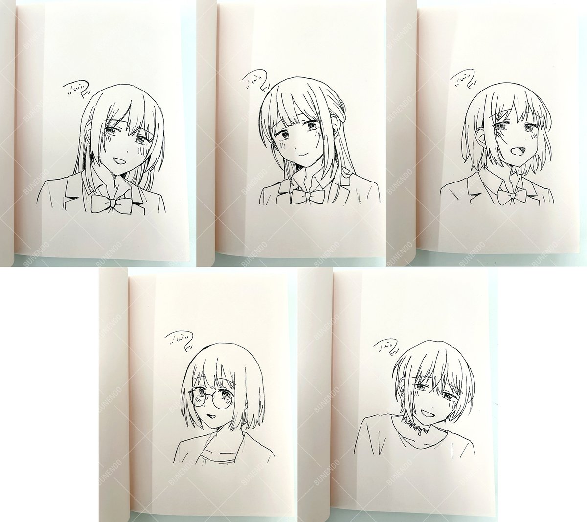 コットン先生『はにかむはつこい』絶賛発売中ー💕 読者プレゼントの色紙&ヒロインイラスト入りのサイン本が届きました📸✨(応募は終了しております)
お忙しい中ありがとうございました‼️ 応募された方は当選をお楽しみに〜⭐

1話試し読み&詳細⬇️
https://t.co/h4TVvaZsPF

電子版一覧⬇️ 