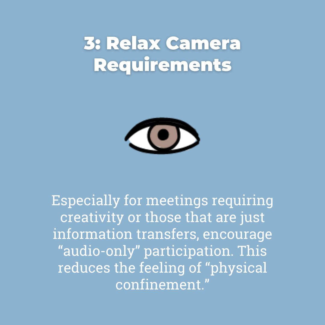 Zoom fatigue is real. Scientifically proven, and it doesn't affect everyone equally. 🤓

But most of us are still running meetings the same way we did in 2020; back-to-back, cameras always on, no intentional design.

🧵