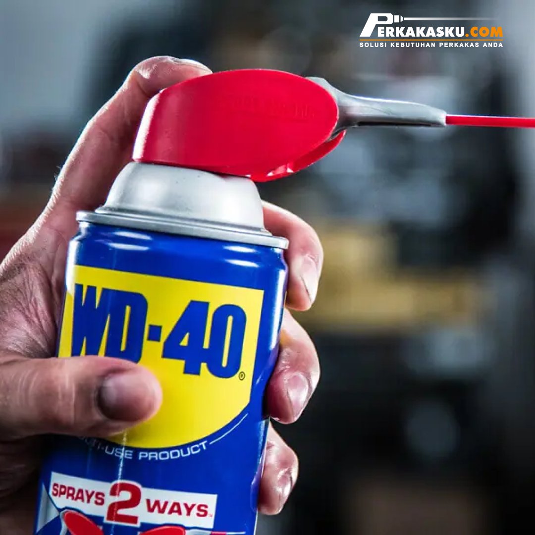 WD-40 Smart Straw 412ml: Dua cara penyemprotan dalam satu produk! Lebih dari 2000 kegunaan! #WD40 #SmartStraw #Diy #perkakasku