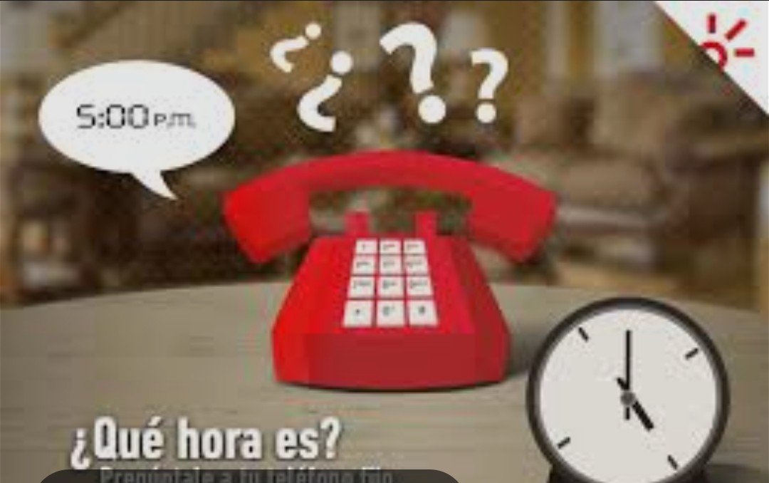 NancyLeyva1973's tweet photo. 👉Con sólo descolgar el manófono ☎️ y marcar *30# escuchará la⏰HORA EXACTA.Este servicio no necesita activación en su oficina comercial,ni contratación alguna pues ya está habilitado en su teléfono y sólo tiene que activarlo marcando*30#La tarifa es por utilización a 15 centavos https://t.co/HwBcnMZdZx