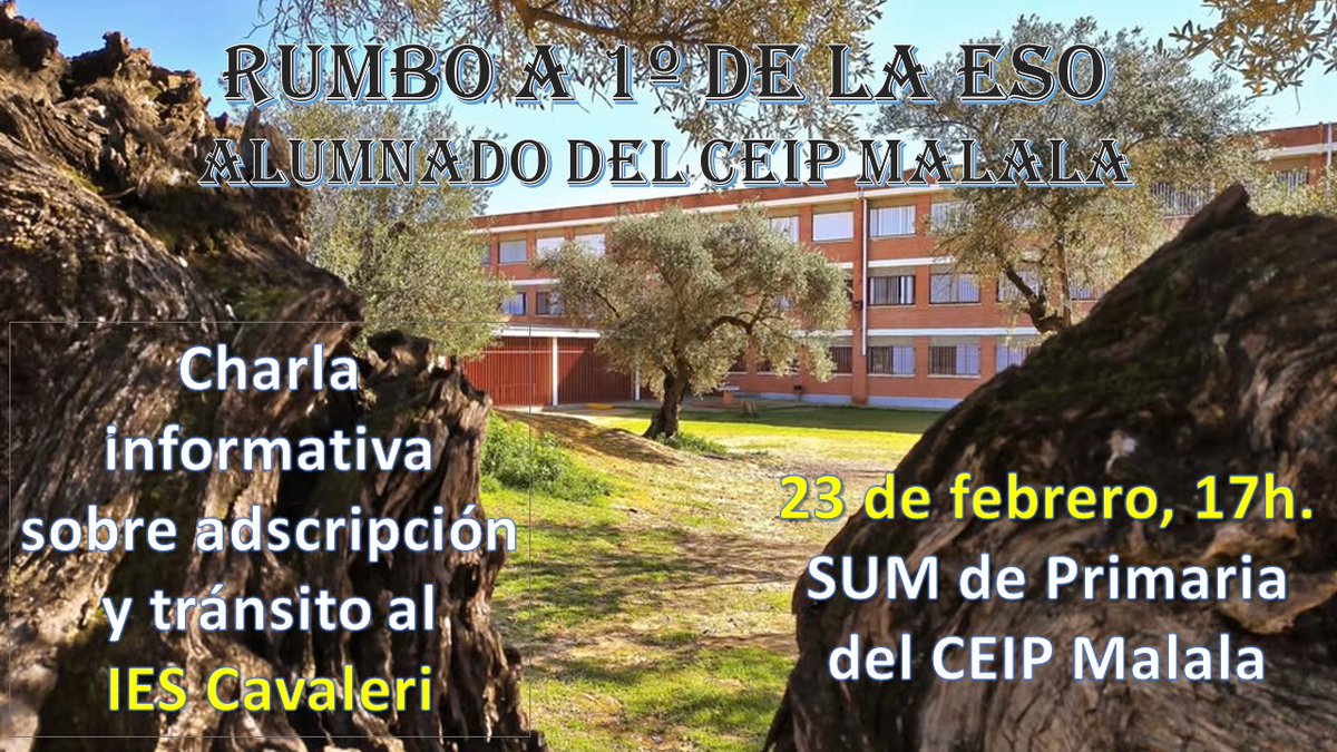 CEIP Malala tweet media