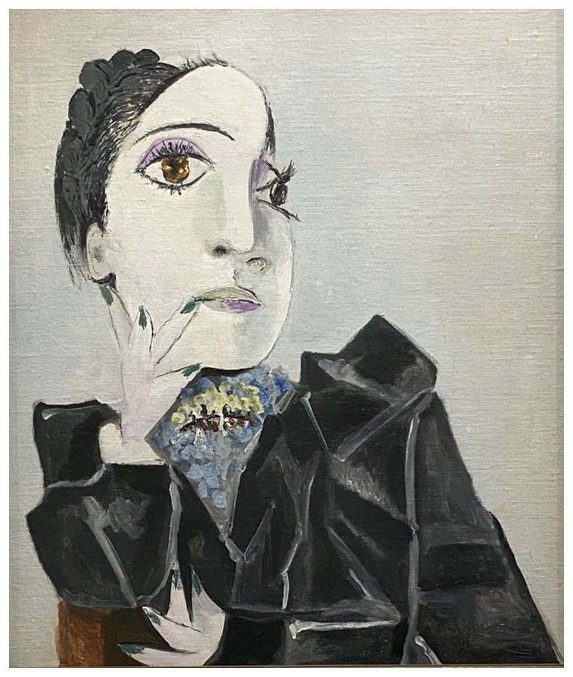 patriciacarles's tweet photo. #cubisme Picasso dans la collection Heinz Berggruen, "Portrait de Georges Braque", "Dora Maar aux ongles" verts, 1936 À visiter sur ma chaîne https://t.co/hx1vY1V3sC ⤵️ https://t.co/c34HiIpHLY