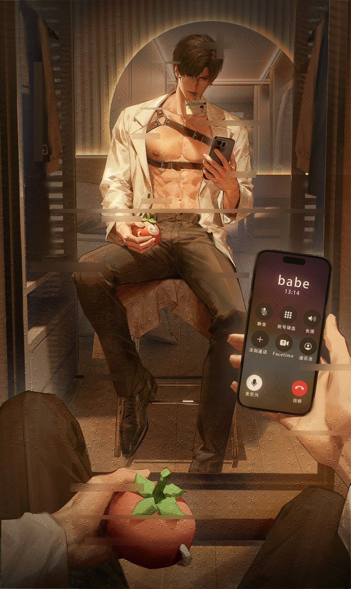 稿件展示，有其他版本🔍 EGAWavf
#恋与深空 
#黎深