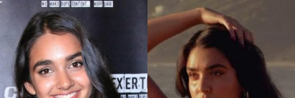 southmatinee2's tweet image. Give a like to Geraldine Viswanathan transformation or have terrible year