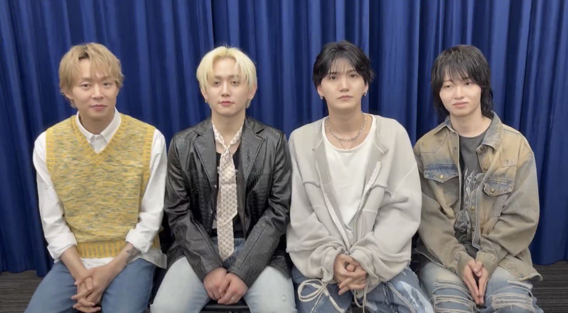 電車に乗っているみたいでカワイイ4人

#ありがとう音楽FES2026
#ニコ生