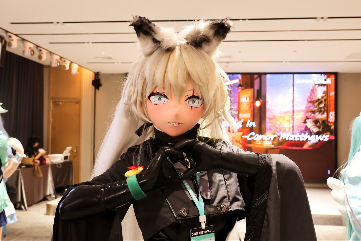 chashaolong's tweet photo. 第一次娃聚喵，很開心❤️#kigurumi https://t.co/iYRIgsteGL