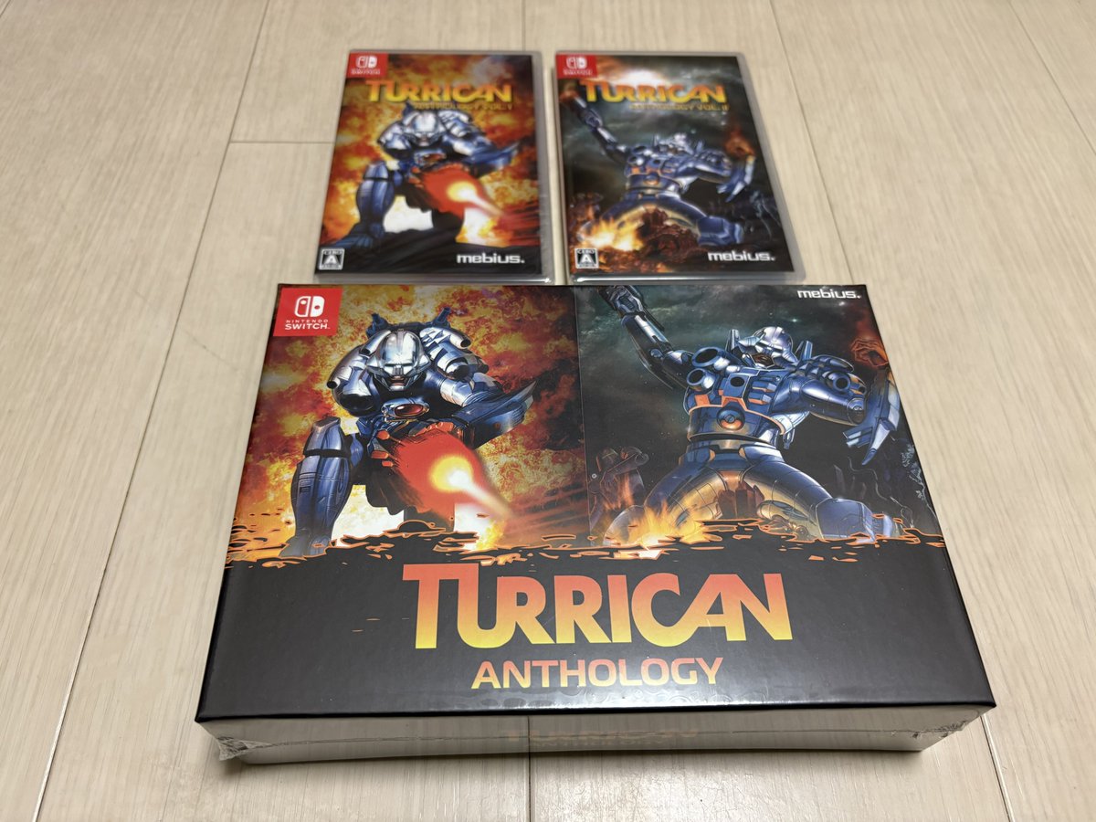 購入品！ Switch『タリカン アンソロジー』限定版 タリカンのvol.1と2