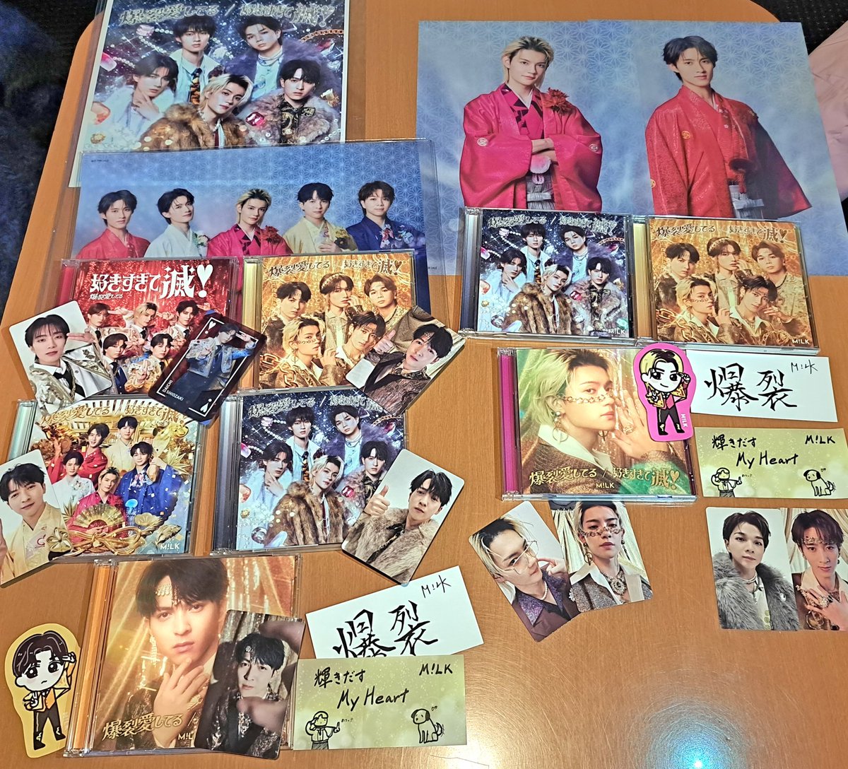 ウシ活の日🐮🥛 トレカ、あまりにも仁人を自引きできすぎて怖かった