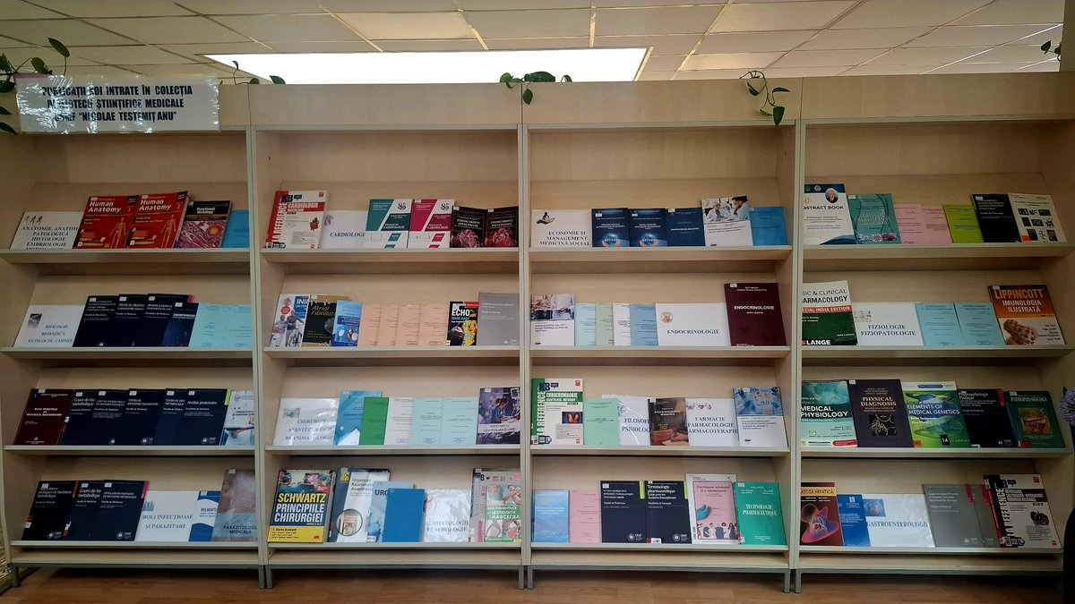 BSM_USMF's tweet image. Vă invităm să accesaţi Buletinul bibliografic, publicaţie în format electronic, care conţine lista documentelor intrate în colecţiile Bibliotecii Ştiinţifice Medicale pe parcursul anului 2025 prin achiziţii.
library.usmf.md/.../2025_Bulet…

#BŞM #biblioteca #usmf #LibraryOfRuina