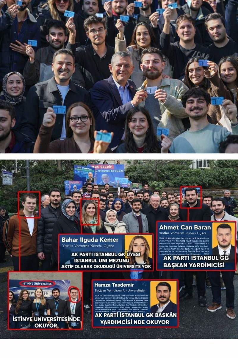 Mizansen yok, manipülasyon yok, taşıma öğrenci yok.
Boğaziçi’nin mavi kartlı gerçek öğrencileri var!