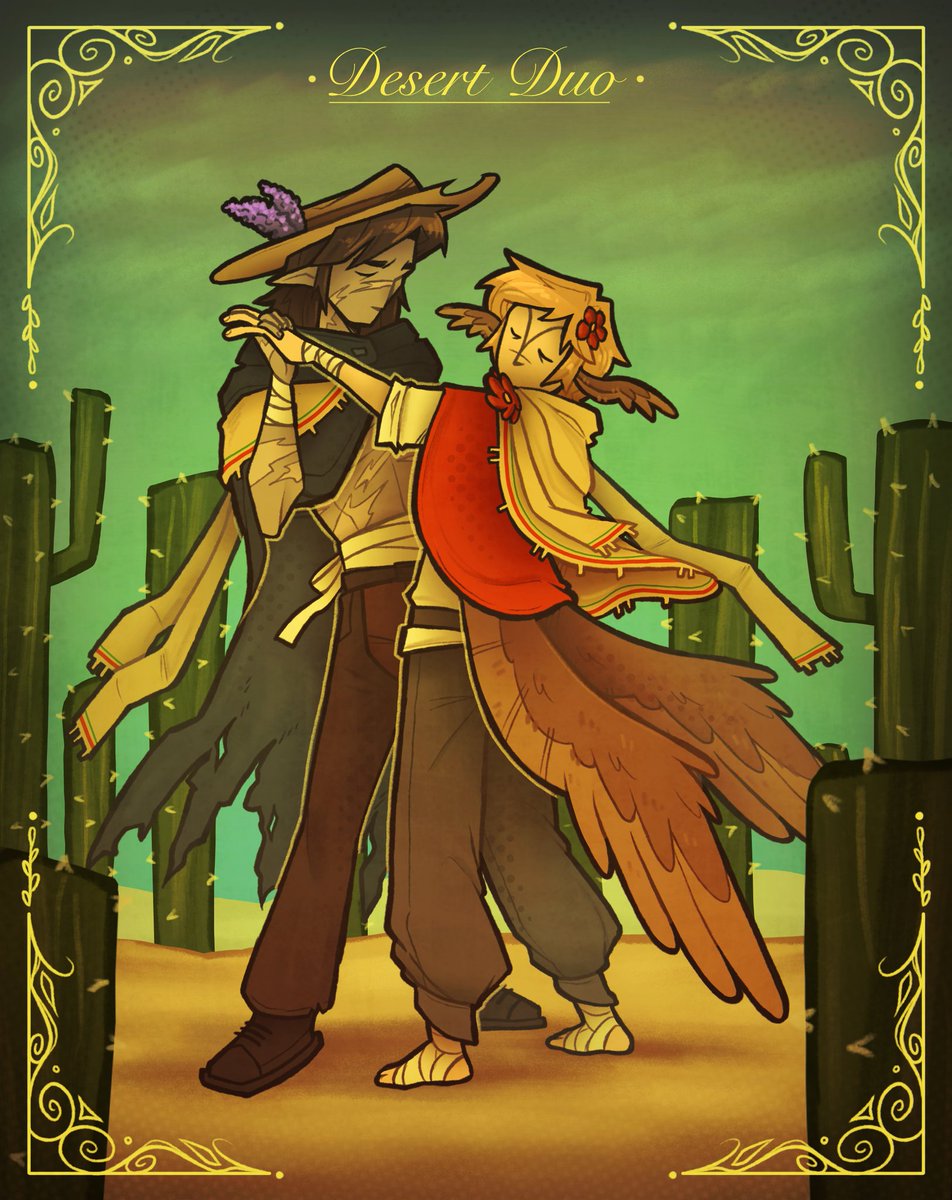 yerwamiq's tweet photo. I don't usually post here but here, have my desert duo FANART
#desertduo #scarian #thirdlife #lifeseries #gtwscarfanart #grianfanart https://t.co/5FcDEhgcfB