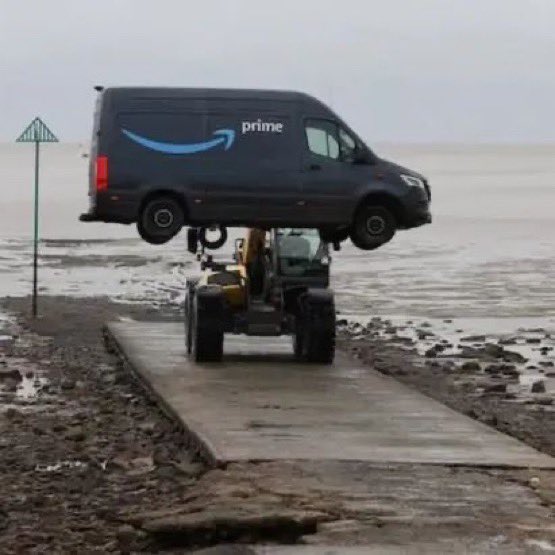 Google map lead Amazon driver to one of 🇬🇧Uk deadliest footpath, the  van got stuck in the mud/sand as the tide came in, good thing the driver escaped and called it in.

What’s the worst experience you’ve had with a Google Maps lead?