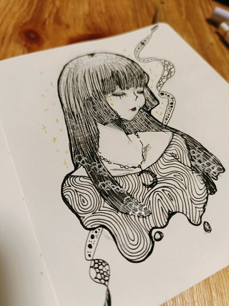 050/365 】 50こも絵を描いてるの？！すごい！！ わー！！！！ という