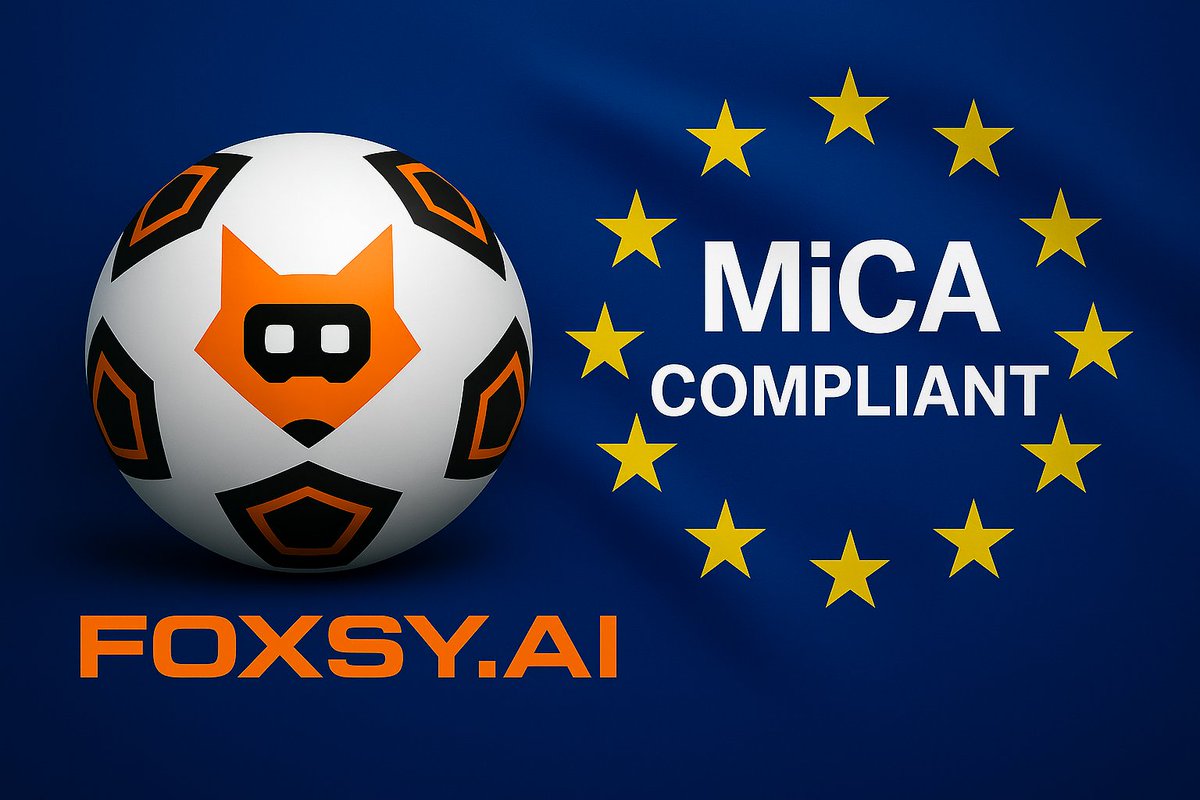 Hello #foxfrens 💙🦊💙, BIG news from Europe! 🇪🇺✨

<a href="/PulsarMvX/">ᕈulsar on MultiversX</a> send 5000 FOXSY to 1000 reactions

Foxsy AI has officially reached a major regulatory milestone.

Our MiCA-compliant Whitepaper, together with an independent Legal Opinion, has been officially accepted by the European