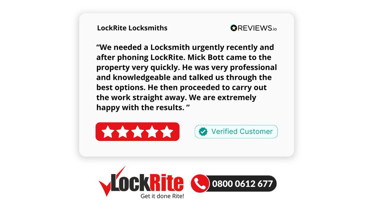 LockRite Locksmiths tweet media