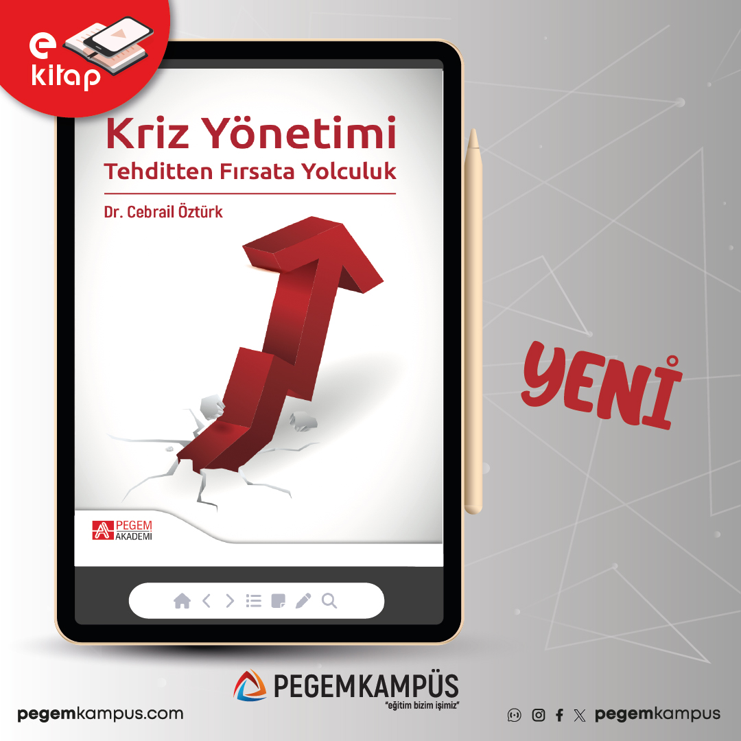 e-Kitabımız, krizlerin doğasını, nedenlerini ve türlerini detaylı biçimde ele alarak kriz yönetimi disiplinine hem teorik hem de pratik bir perspektif sunmaktadır. 

İncelemek için 👉🏻 pegemkampus.com

#pegemkampüs #pegemakademi #ekitap