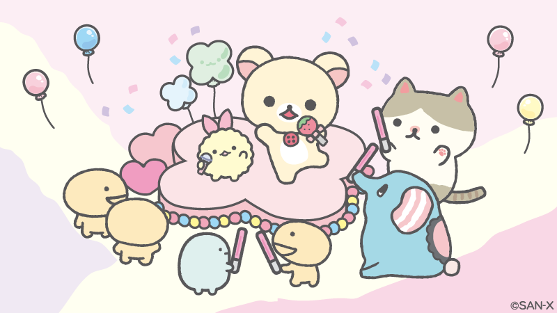 🍀／✨✨
ステージ🎤

#サンエックスユニバース
#サンエックスタウン

特設ページはこちら
san-x.co.jp/special/goods_…