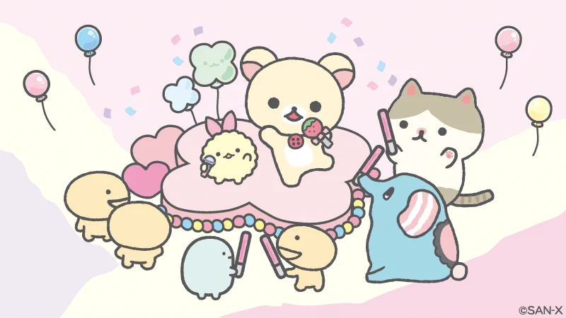 サンエックス スタンプキュート San-Xパーティー編 サンエックス